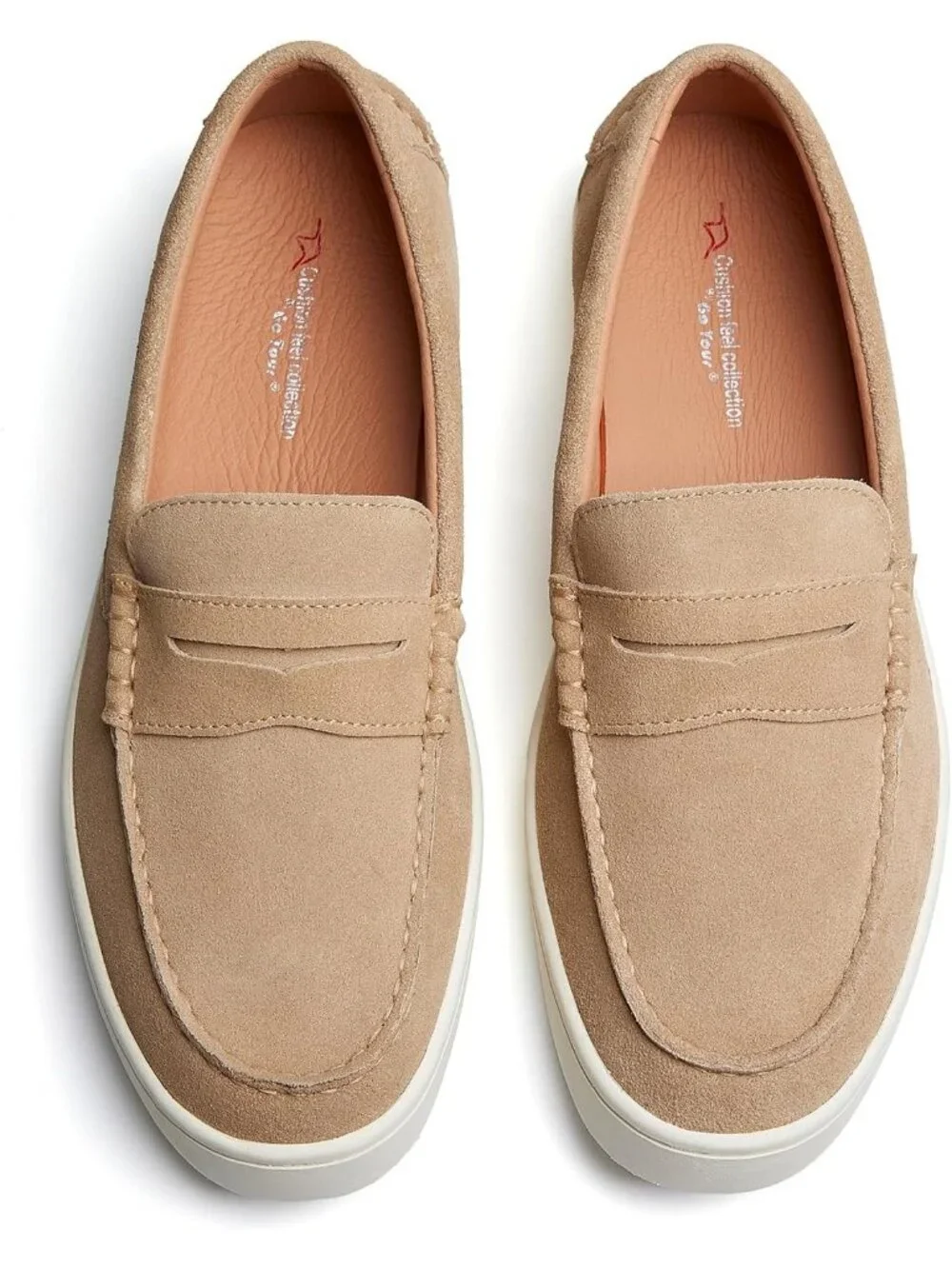 🆕Men's Beige Suede Imported Slip-On Loafer Casual Comfortable Shoes